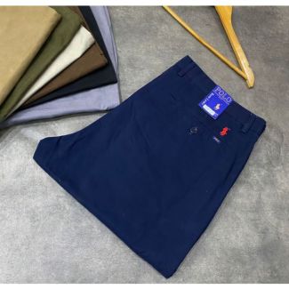 PRL Straight Cut Chinos Navy Blue
