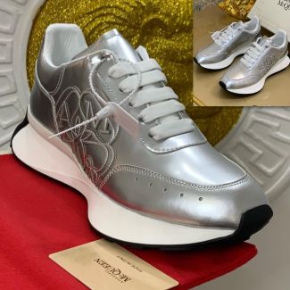 Alexander Mcqueen Casual Sneakers Silver