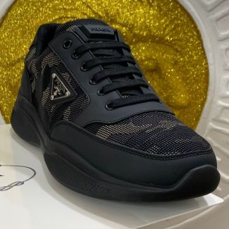 Prada Sneakers Camo Black