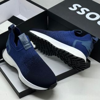 Hugo Boss Slip-On Casual Sneakers Blue