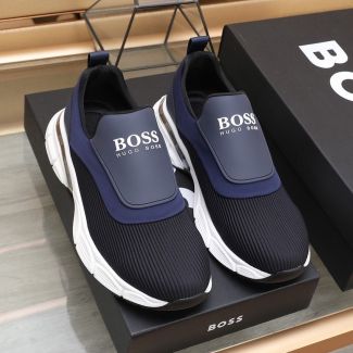 Hugo Boss Slip On Sneakers Blue