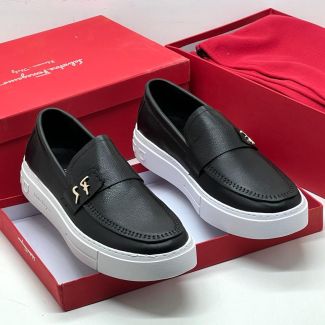 Salvatore Ferragamo Men Shoe Black