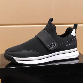 Hugo Boss Single Strap Casual Sneakers Black