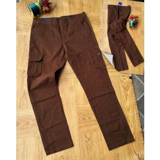 PRL Straight Cut Combat Chinos Tan Brown