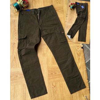 PRL Straight Cut Combat Chinos Army Green