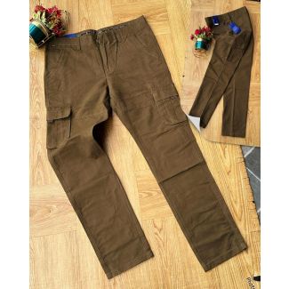 PRL Straight Cut Combat Chinos Dark Brown