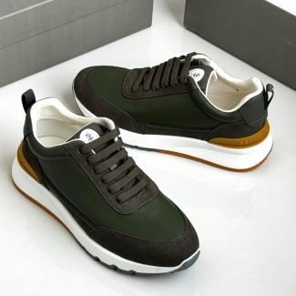 Brunello Sneakers Army Green