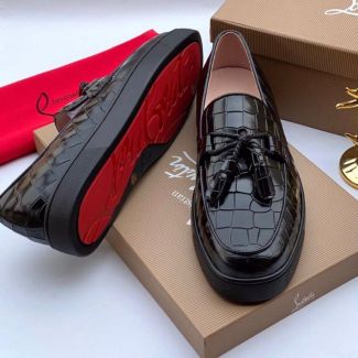 CL Tassle Shoe Black