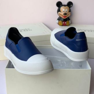 Alexander McQueen Low-Top Sneakers Blue White