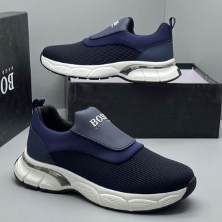 Hugo Boss Slip-On Sneakers Blue