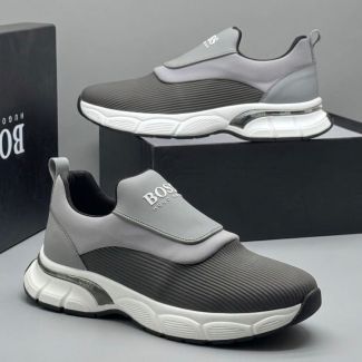Hugo Boss Slip-On Sneakers Grey