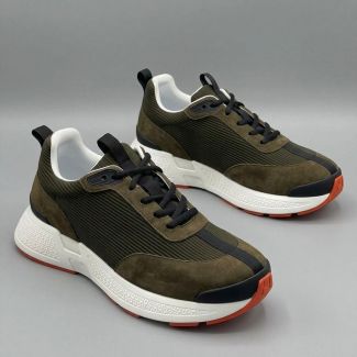 Hermes Sneakers Army Green