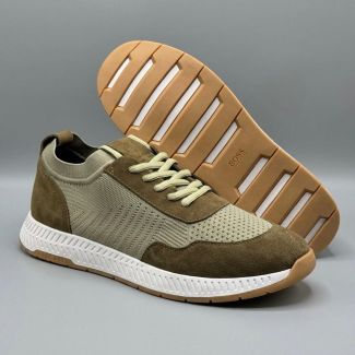 Hugo Boss Sneakers Khaki Brown