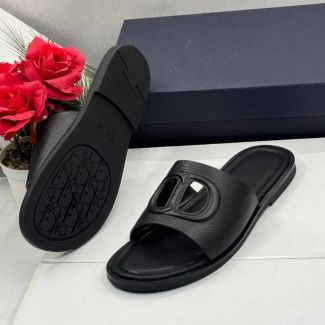 Dior Slide Pam Slippers Black