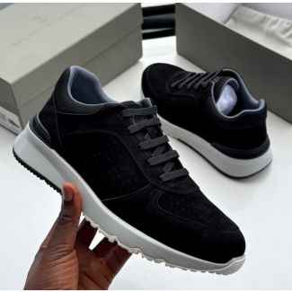 Brunello Cucinelli Sneakers Black "Grey Sole"