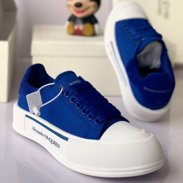 Alexander Mcqueen Casual Sneakers Blue