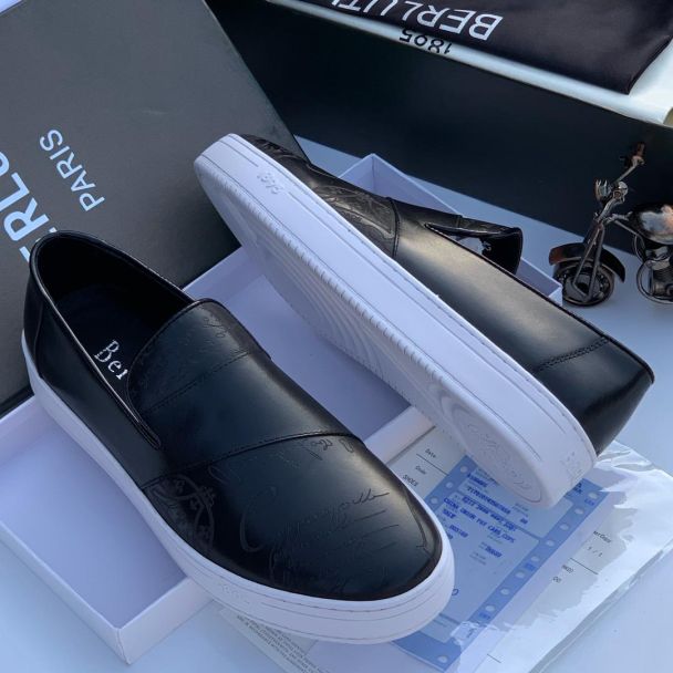 Berluti Black Shoe