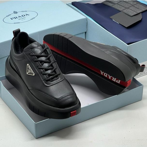 Prada Casual Sneakers All Black