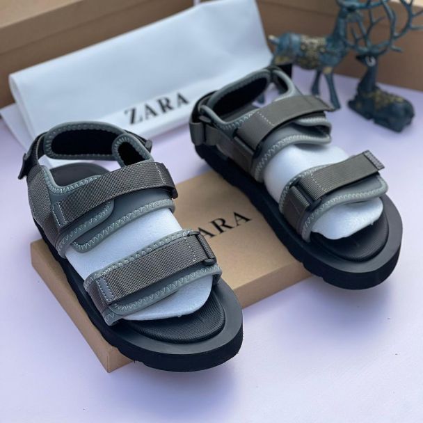 Zara Sandals Gray