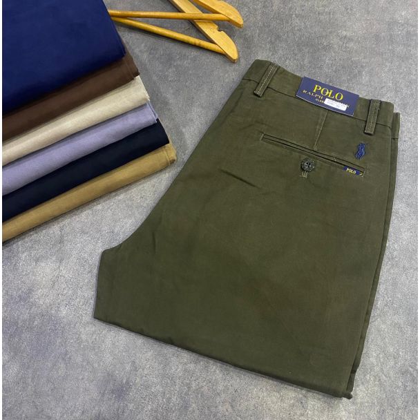 PRL Straight Cut Chinos Green