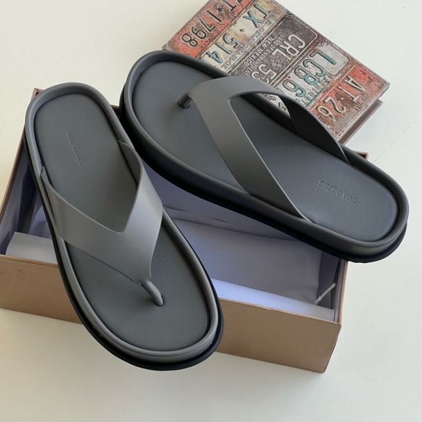 Zara Pam Slippers Ash