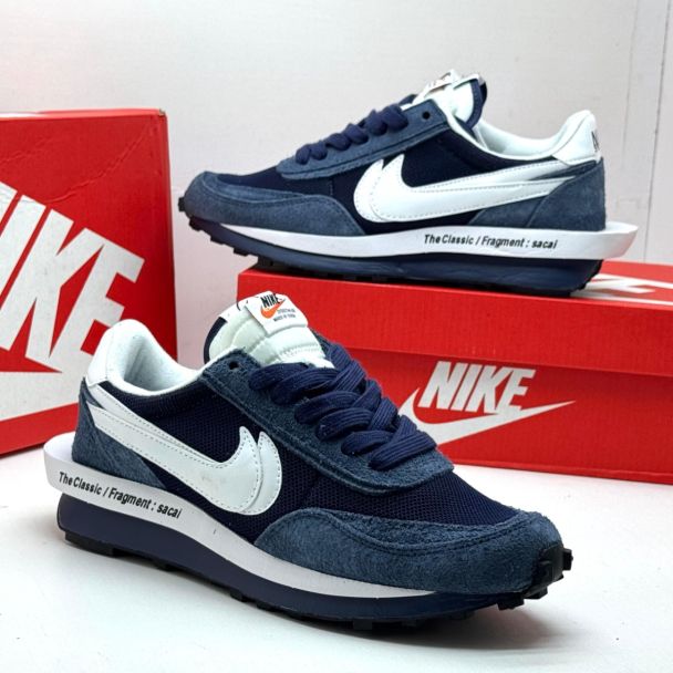 Nike Waffle Sacai Navy Blue