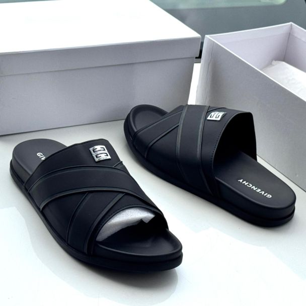 Givenchy Slide Pam Slippers Black