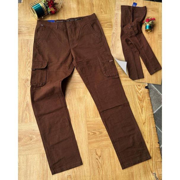 PRL Straight Cut Combat Chinos Tan Brown