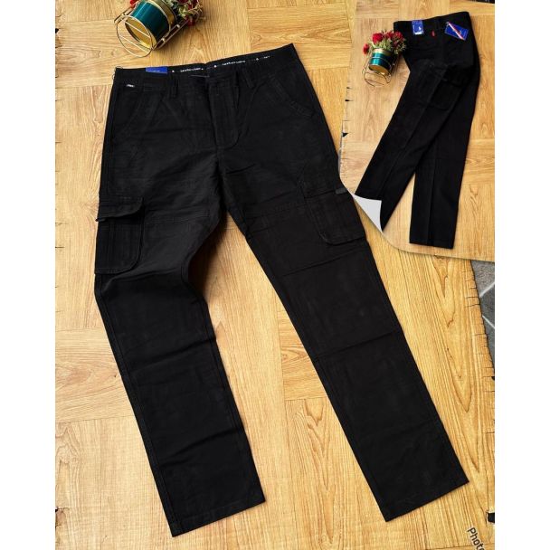 PRL Straight Cut Combat Chinos Black