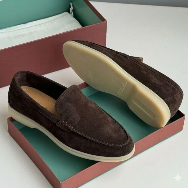 Loro Piana Slip-On Shoe Brown