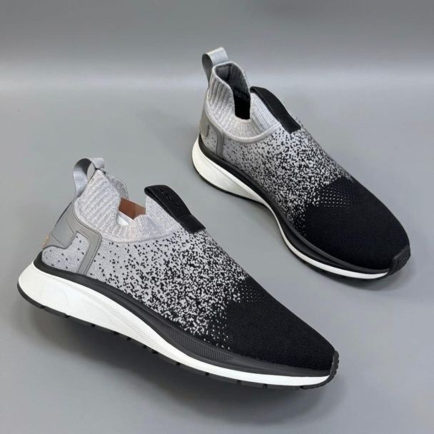 Zegna Sneakers Black Grey