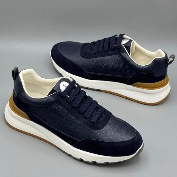 Brunello Cucinelli Sneakers Navy Blue