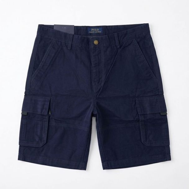 PRL Combat Chinos Shorts Navy Blue